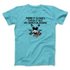 There It Is Mikey His Head Is Bleeding Men/Unisex T-Shirt Tropical Blue | Funny Shirt from Famous In Real Life