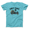 Only Fans Men/Unisex T-Shirt Tropical Blue | Funny Shirt from Famous In Real Life