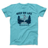High On Life And Also Drugs Men/Unisex T-Shirt Tropical Blue | Funny Shirt from Famous In Real Life