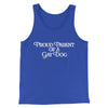 Proud Parent Of A Gay Dog Men/Unisex Tank Top True Royal | Funny Shirt from Famous In Real Life