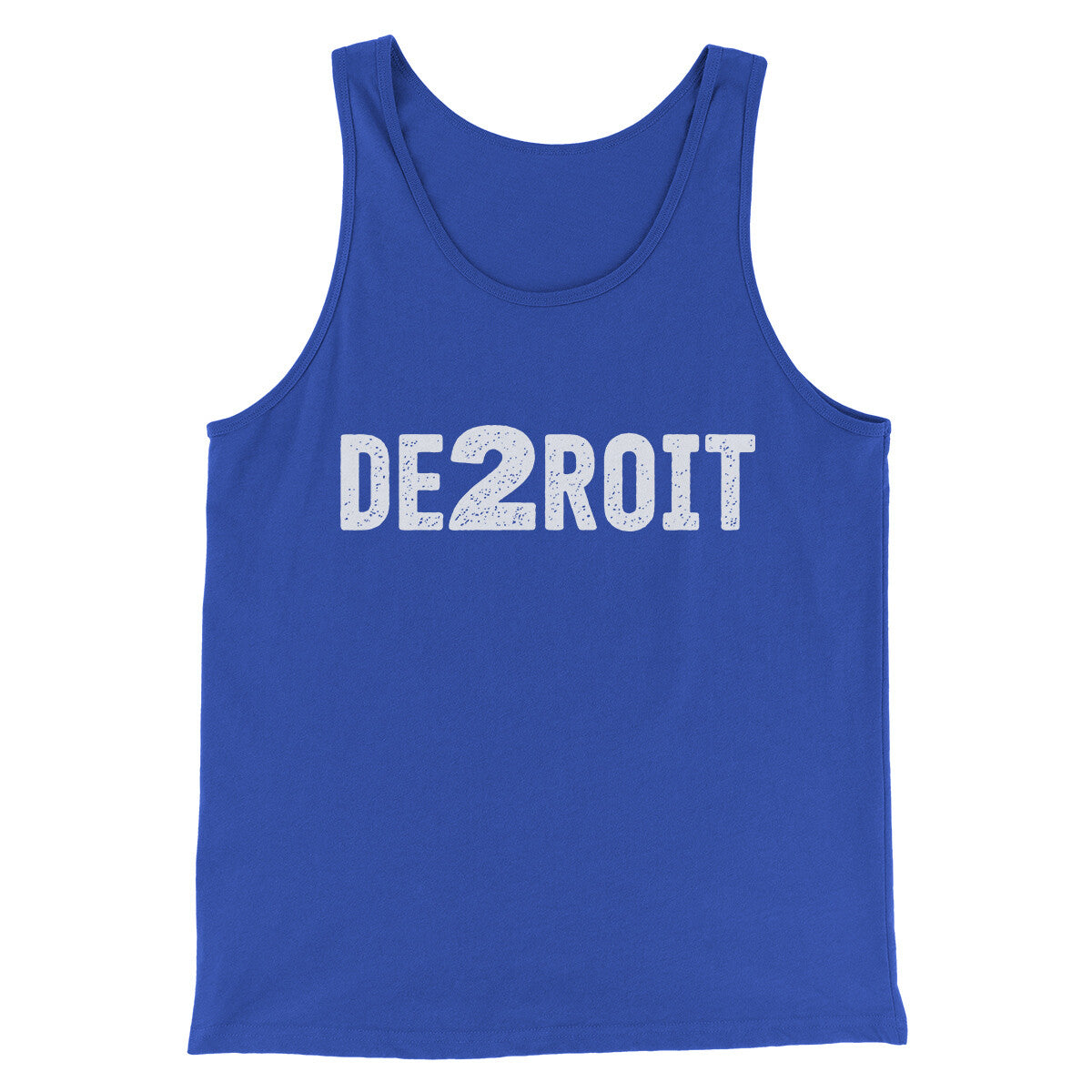 De2Roit Men/Unisex Tank Top | Funny Shirt from Famous In Real Life
