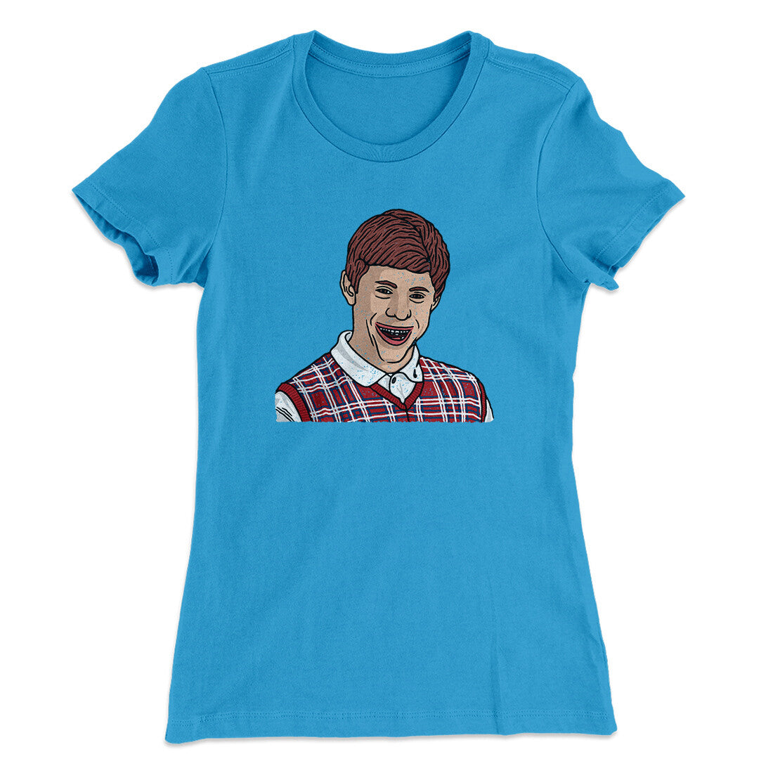 Bad Luck Brian Meme Funny Women's T-Shirt | Funny Shirt from Famous In Real Life