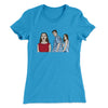 Distracted Boyfriend Meme Funny Women's T-Shirt Turquoise | Funny Shirt from Famous In Real Life