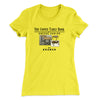 Coffee Table Book Of Coffee Tables Women's T-Shirt Vibrant Yellow | Funny Shirt from Famous In Real Life
