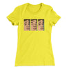 Blinking Guy Meme Funny Women's T-Shirt Vibrant Yellow | Funny Shirt from Famous In Real Life