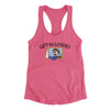 Get In Loser Women's Racerback Tank Vintage Pink | Funny Shirt from Famous In Real Life