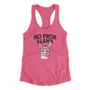 No Prob Llama Women's Racerback Tank Vintage Pink | Funny Shirt from Famous In Real Life