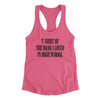 T-Shirt Of The Band I Loved In High School Women's Racerback Tank Vintage Pink | Funny Shirt from Famous In Real Life