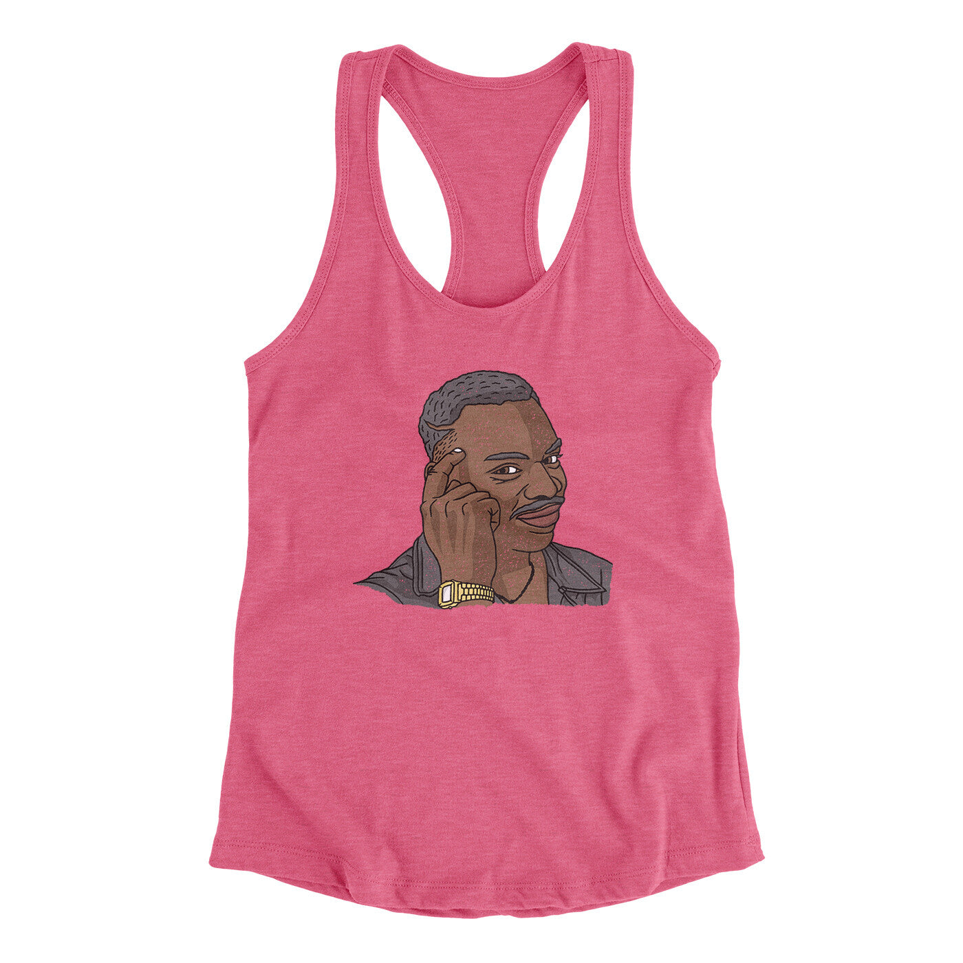 Roll Safe Meme Funny Women's Racerback Tank | Funny Shirt from Famous In Real Life