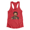 Alien Guy Meme Women's Racerback Tank Vintage Red | Funny Shirt from Famous In Real Life