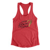 Stop Looking At Me Swan Women's Racerback Tank Vintage Red | Funny Shirt from Famous In Real Life