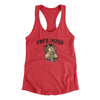 Free Hugs Facehugger Women's Racerback Tank Vintage Red | Funny Shirt from Famous In Real Life
