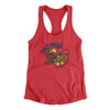 Bug Stomper Women's Racerback Tank Vintage Red | Funny Shirt from Famous In Real Life