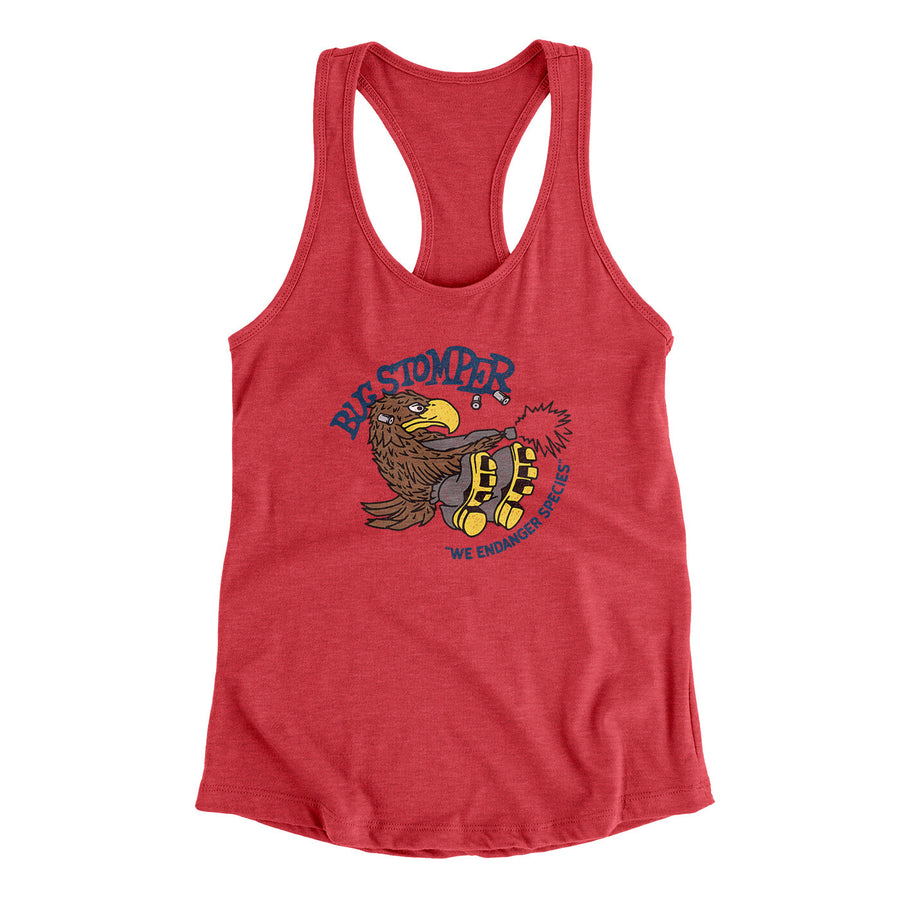 Bug Stomper Women's Racerback Tank | Funny Shirt from Famous In Real Life
