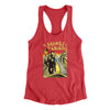 The Cabinet Of Dr Caligari Women's Racerback Tank Vintage Red | Funny Shirt from Famous In Real Life