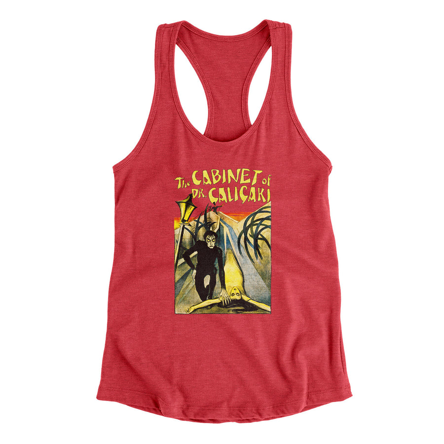 The Cabinet Of Dr Caligari Women's Racerback Tank | Funny Shirt from Famous In Real Life