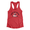 Let’s Eat Trash Women's Racerback Tank Vintage Red | Funny Shirt from Famous In Real Life