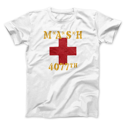 Mash 4077Th Men/Unisex T-Shirt White | Funny Shirt from Famous In Real Life
