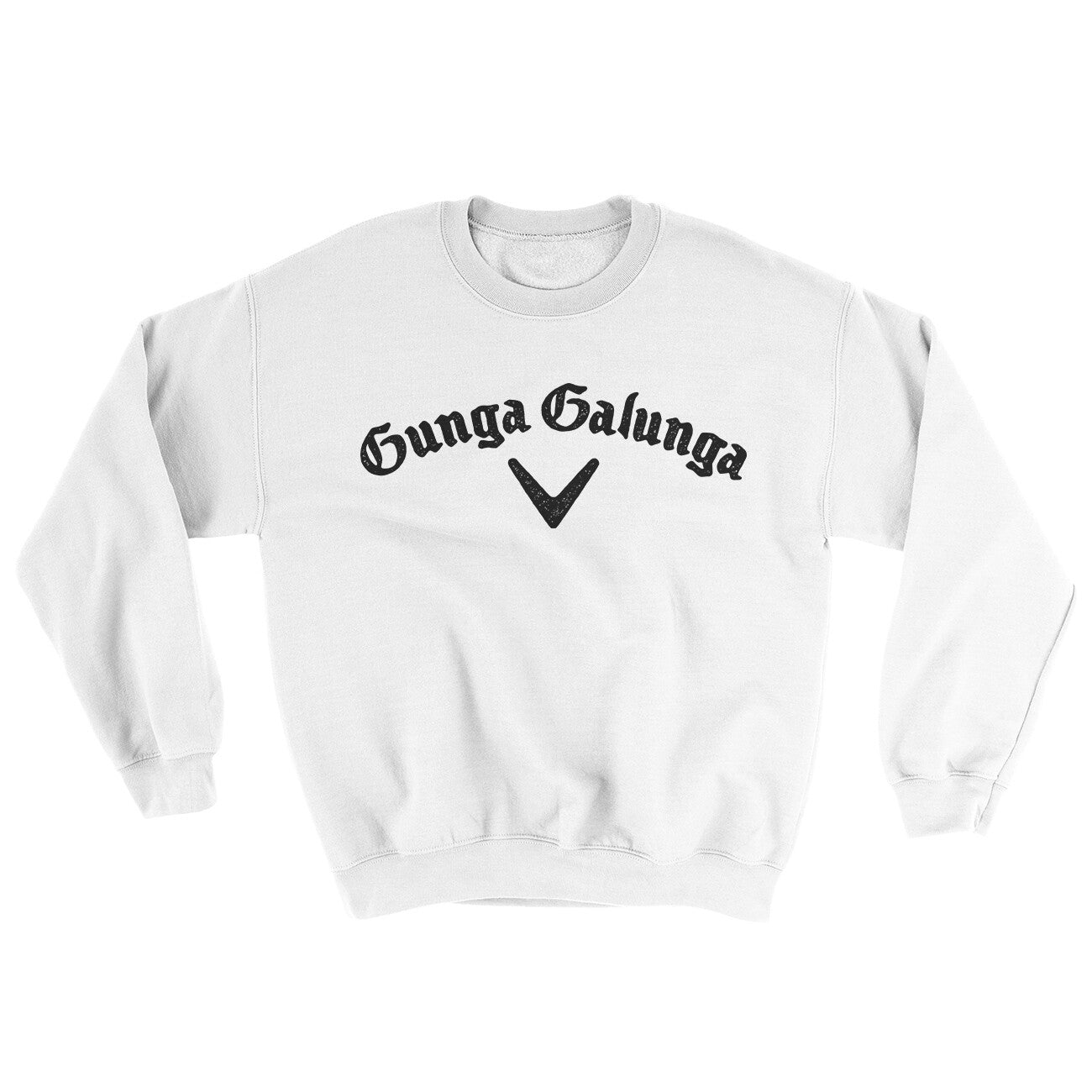 Gunga Galunga Ugly Sweater White | Funny Shirt from Famous In Real Life