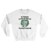 It Takes A Lot Of Balls To Golf Like Me Ugly Sweater White | Funny Shirt from Famous In Real Life
