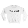 Yes Chef Ugly Sweater White | Funny Shirt from Famous In Real Life