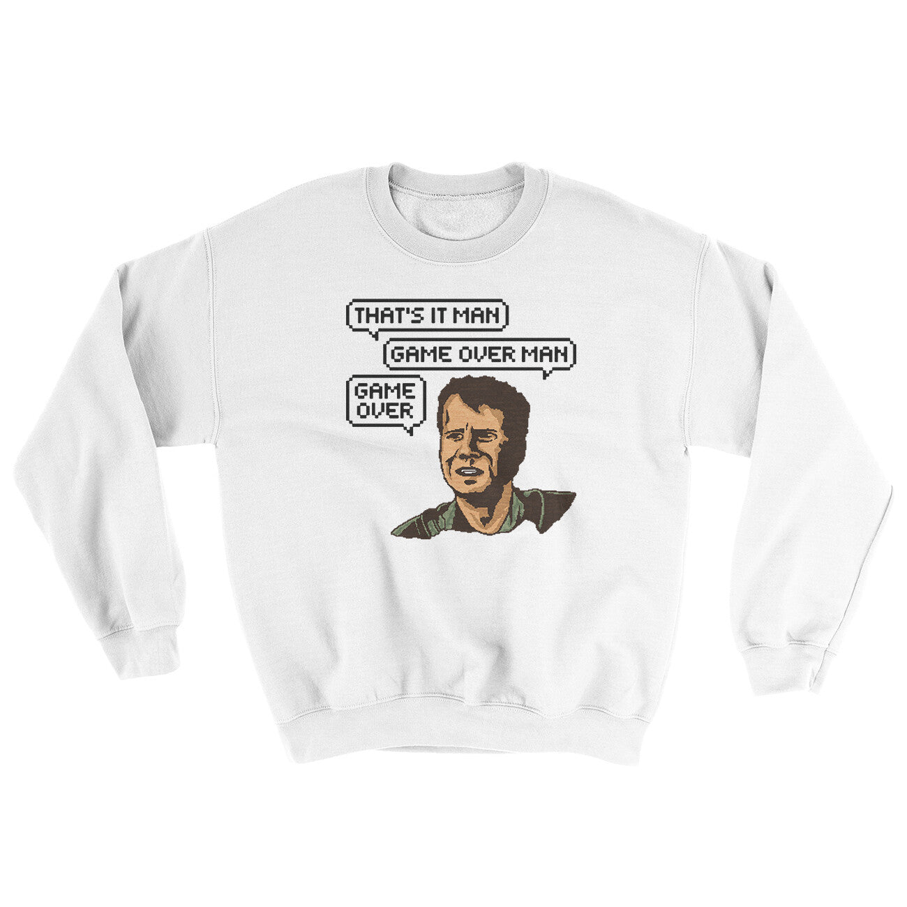 Thats It Man Game Over Man Ugly Sweater | Funny Shirt from Famous In Real Life