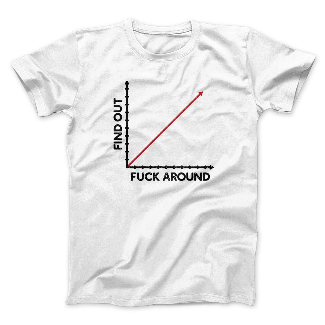 Fuck Around And Find Out Men/Unisex T-Shirt | Funny Shirt from Famous In Real Life