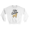 Stay Golden Ugly Sweater White | Funny Shirt from Famous In Real Life