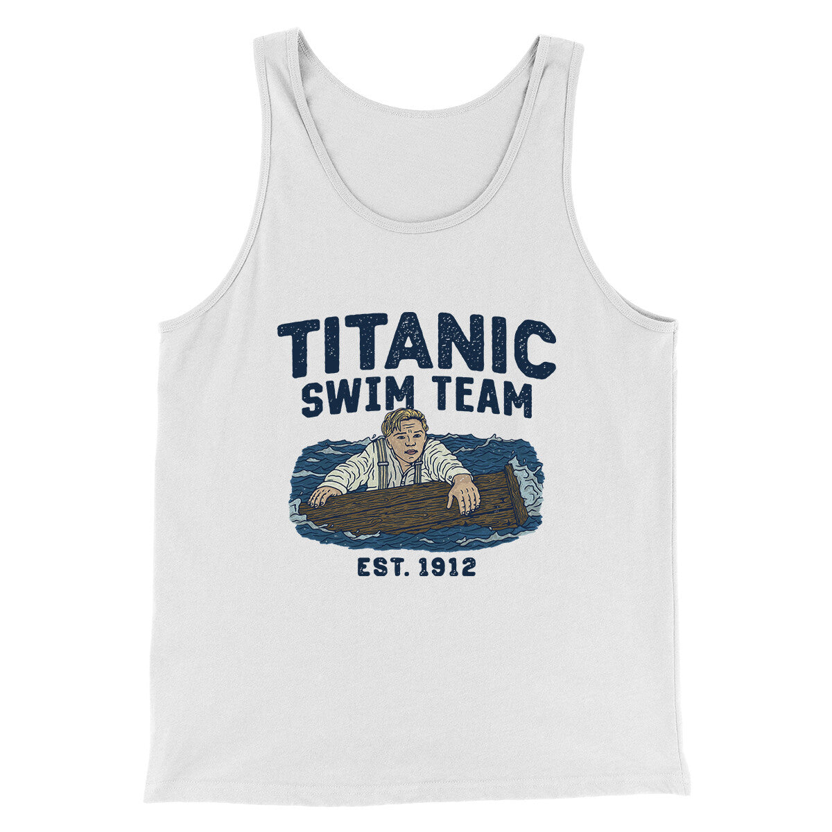 Titanic Swim Team Men/Unisex Tank Top | Funny Shirt from Famous In Real Life