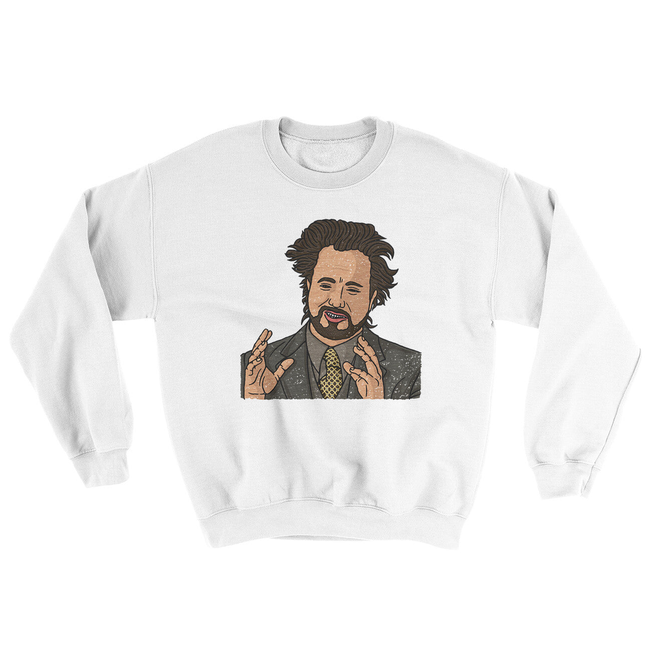 Alien Guy Meme Ugly Sweater | Funny Shirt from Famous In Real Life