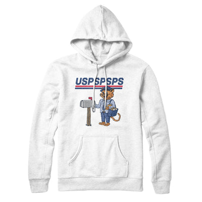 Uspspsps Hoodie White | Funny Shirt from Famous In Real Life