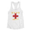 Mash 4077Th Women's Racerback Tank White | Funny Shirt from Famous In Real Life