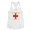 Mash 4077Th Women's Racerback Tank White | Funny Shirt from Famous In Real Life