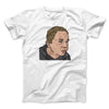 Bulging Forehead Vein Guy Meme Men/Unisex T-Shirt White | Funny Shirt from Famous In Real Life