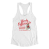 Wendy Peffercorn’s Lifeguard Services Women's Racerback Tank White | Funny Shirt from Famous In Real Life