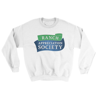 Ranch Appreciation Society Ugly Sweater White | Funny Shirt from Famous In Real Life