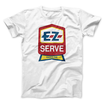 E-Z Serve Funny Movie Men/Unisex T-Shirt White | Funny Shirt from Famous In Real Life