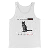 The Notorious Cat Men/Unisex Tank Top White | Funny Shirt from Famous In Real Life