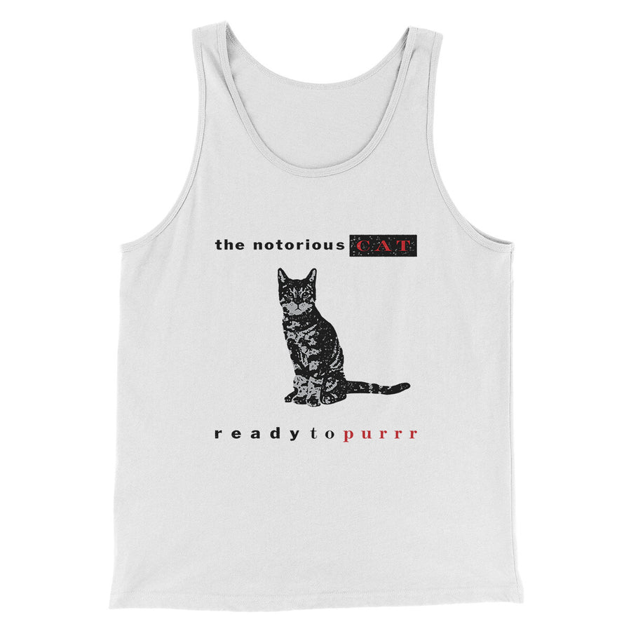 The Notorious Cat Men/Unisex Tank Top | Funny Shirt from Famous In Real Life