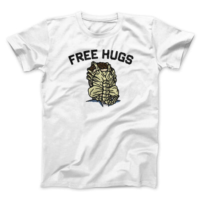 Free Hugs Facehugger Men/Unisex T-Shirt White | Funny Shirt from Famous In Real Life