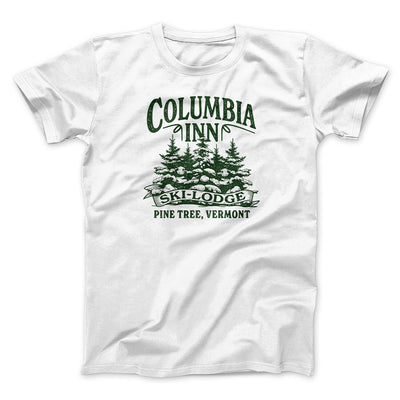Columbia Inn Men/Unisex T-Shirt White | Funny Shirt from Famous In Real Life