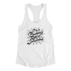 I’m A Fucking Ray Of Sunshine Women's Racerback Tank White | Funny Shirt from Famous In Real Life