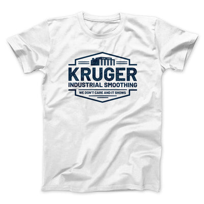 Kruger Industrial Smoothing Men/Unisex T-Shirt White | Funny Shirt from Famous In Real Life