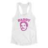 Daddy Pedro Women's Racerback Tank White | Funny Shirt from Famous In Real Life
