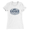 Kruger Industrial Smoothing Women's T-Shirt White | Funny Shirt from Famous In Real Life