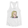 Side Eye Chloe Meme Funny Women's Racerback Tank White | Funny Shirt from Famous In Real Life