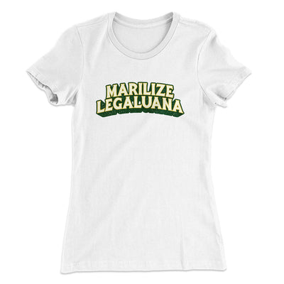 Marilize Legaluana Women's T-Shirt White | Funny Shirt from Famous In Real Life