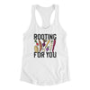 Rooting For You Women's Racerback Tank White | Funny Shirt from Famous In Real Life
