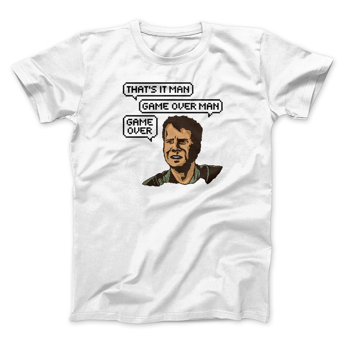 Thats It Man Game Over Man Men/Unisex T-Shirt | Funny Shirt from Famous In Real Life