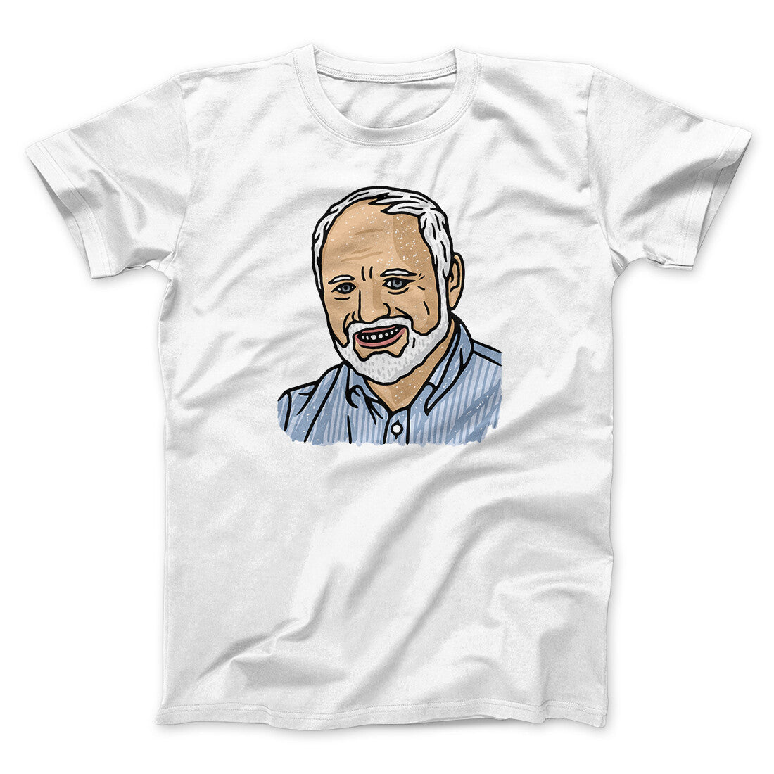 Hide The Pain Harold Funny Men/Unisex T-Shirt | Funny Shirt from Famous In Real Life
